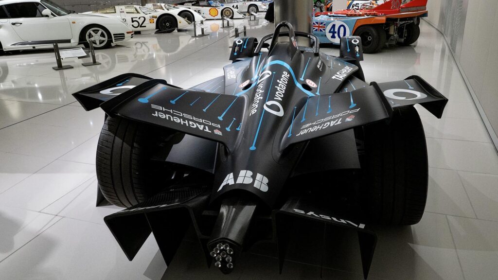 Rear shot of 99X Electric showroom
