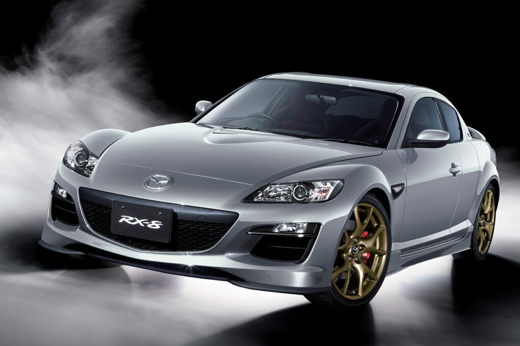 Mazda RX8 smokey background