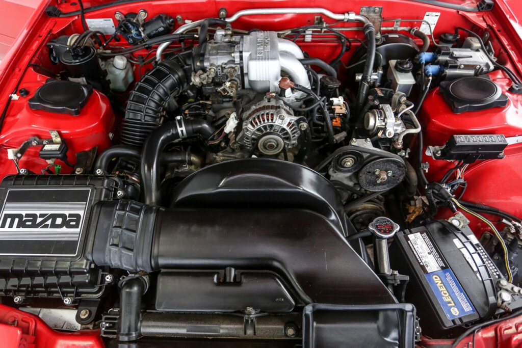 Closeup of Rotary engine
