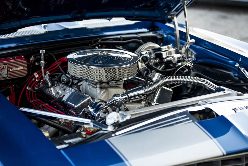 camaro engine bay