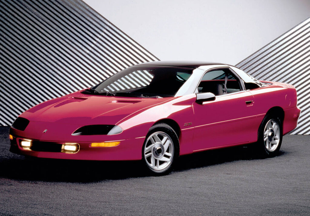 red 1993 chevy camaro z28