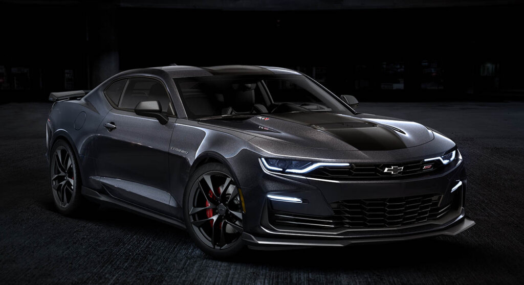 black metallic 2024 Chevrolet Camaro SS Collector’s Edition