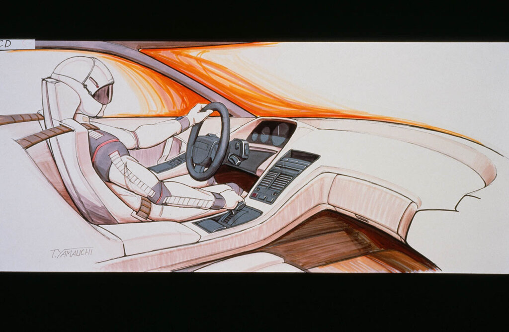 Original NSX Sketch