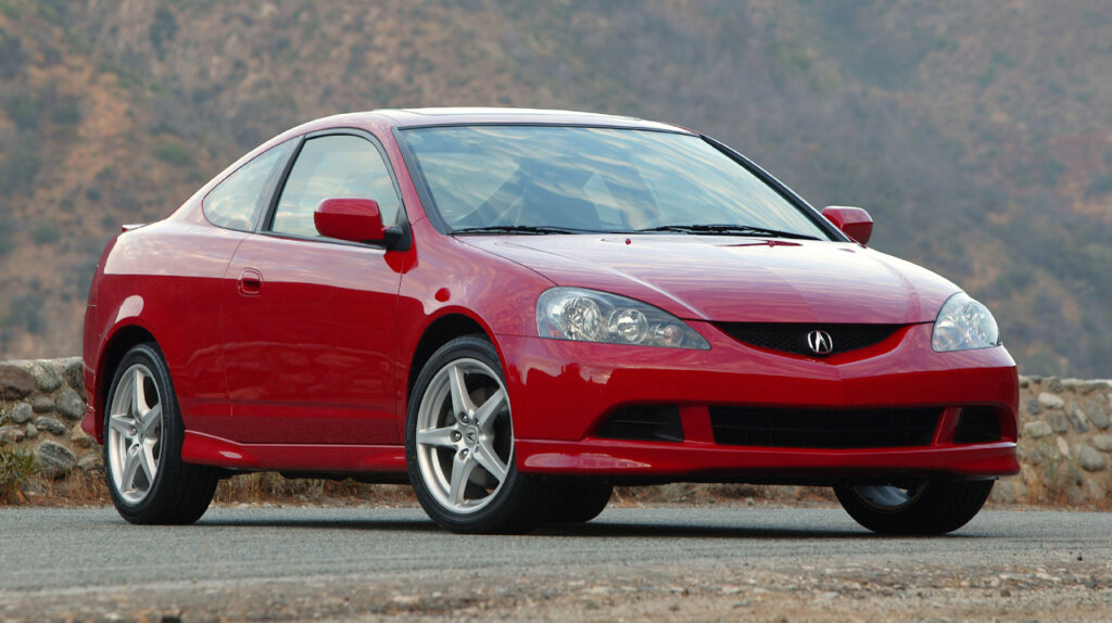 red 2006 Acura RSX