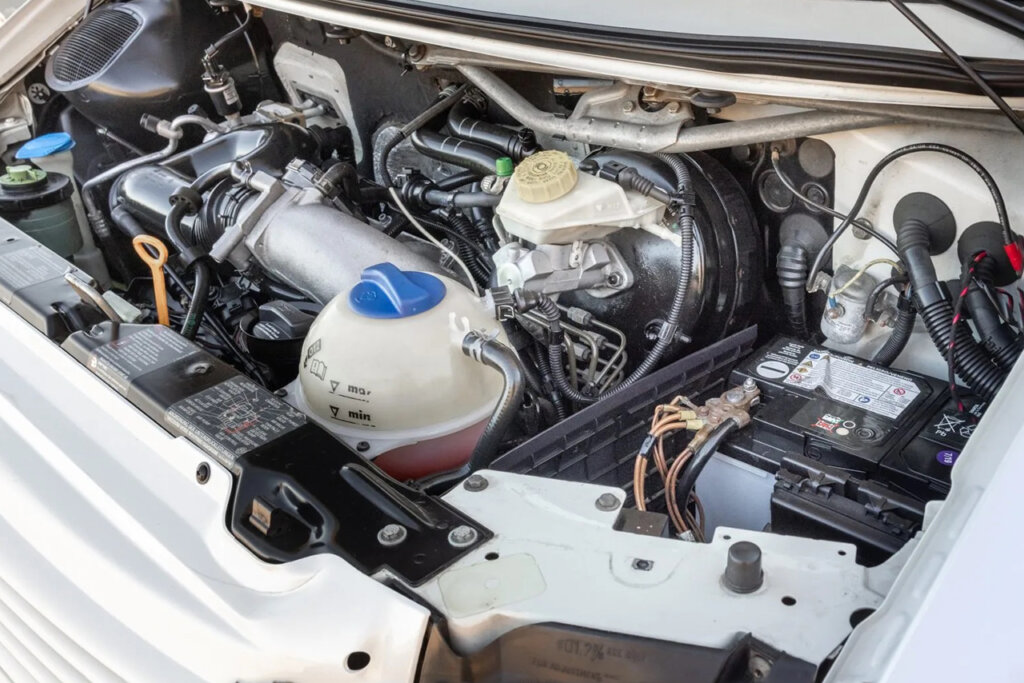 VW EuroVan front mounted engine