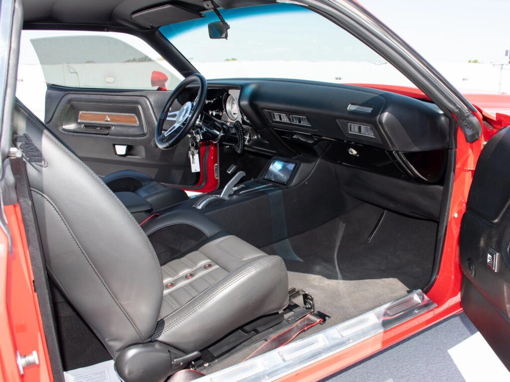 restored 74' Challenger interior