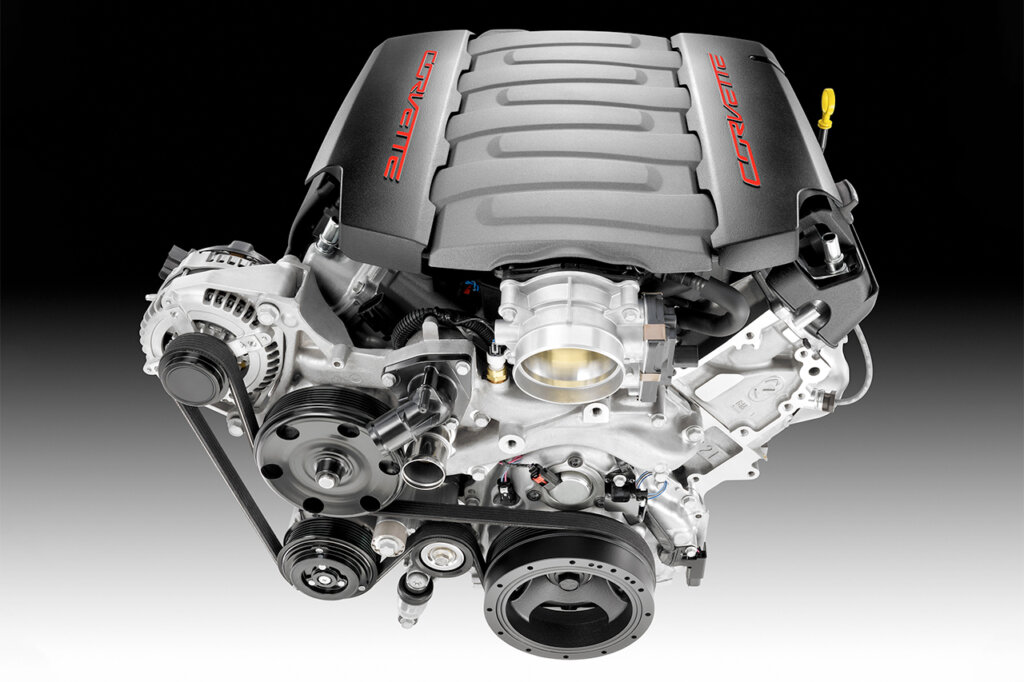 engine block of an LS