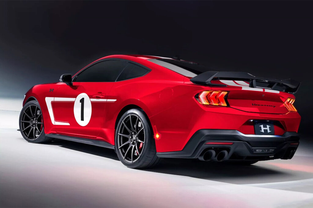 rear view of H850 from Hennessey Performance