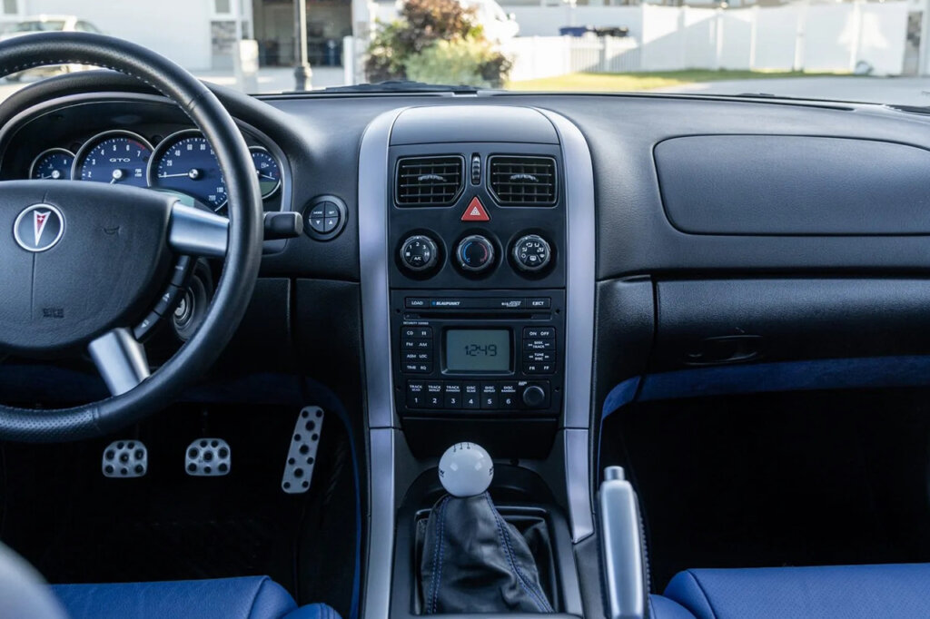 GTO's interior in 2004