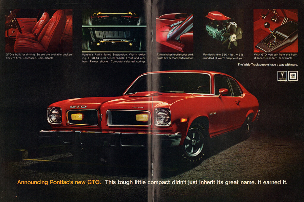 Promotional Poster for the Pontiac Ventura