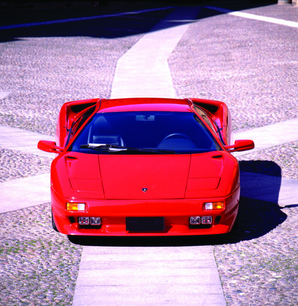 red lamborghini diablo vt