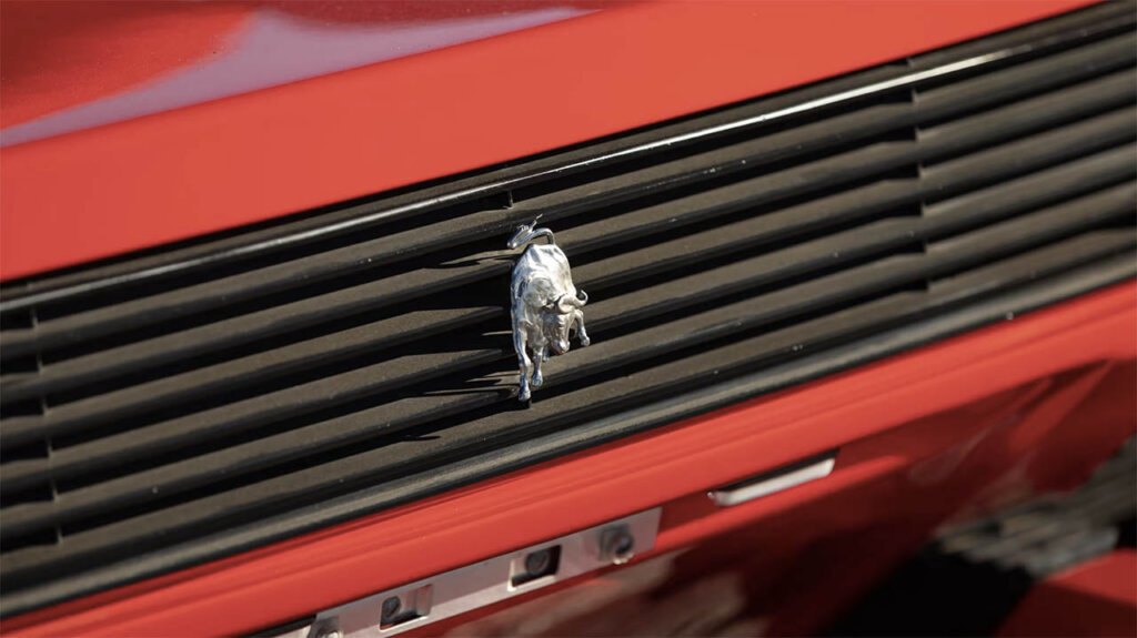 lamborghini diablo bull decal