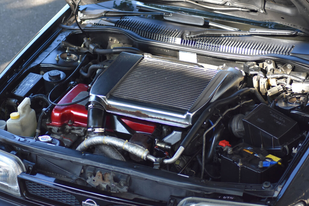 stock sr20de in the Nissan Pulsar GTi-R