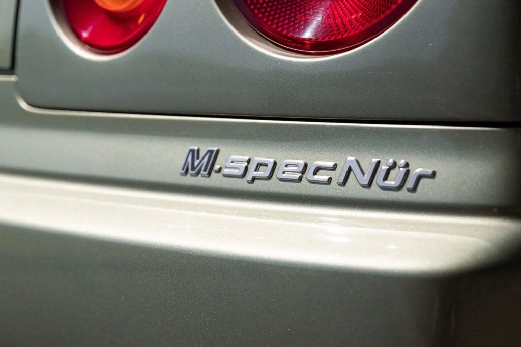 badging for the Nissan skyline GTR r34 m-spec nur