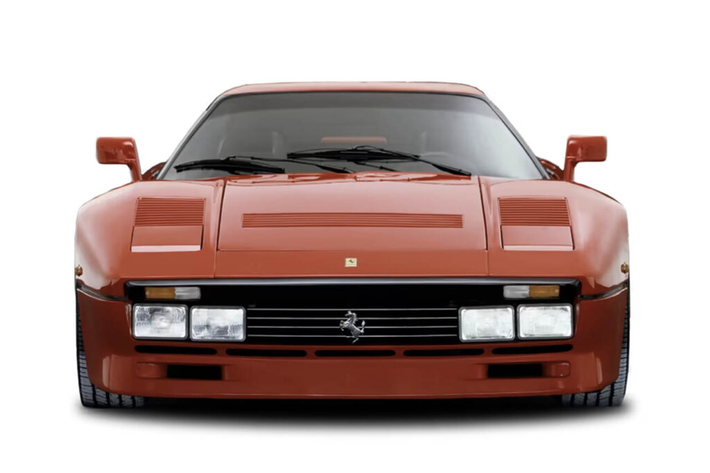 red ferrari 288 gto