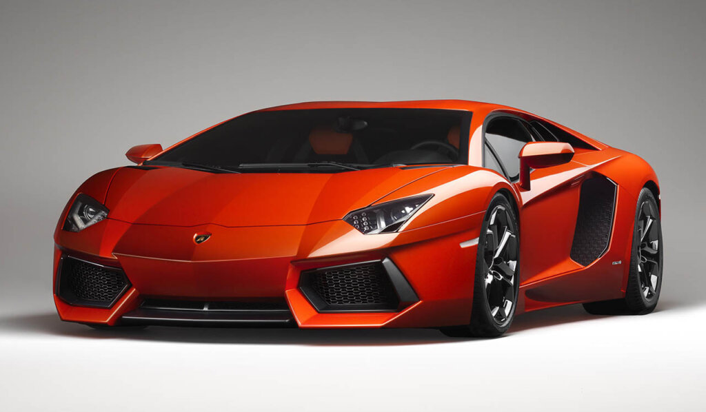 red aventador