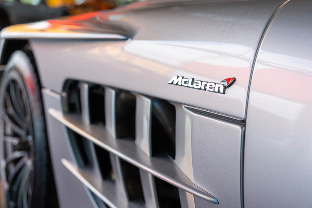 mclaren decal badge
