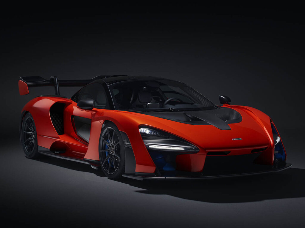 red mclaren senna