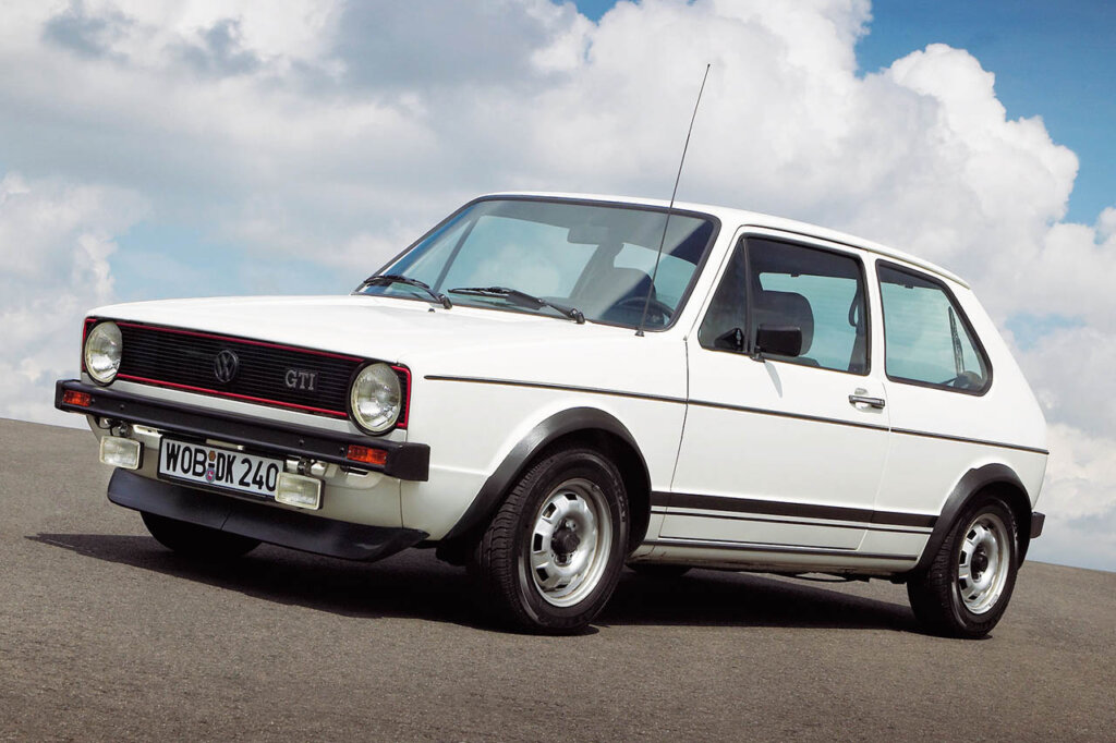 White Golf GTI 1976