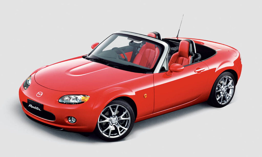 red third gen Mazda MX-5