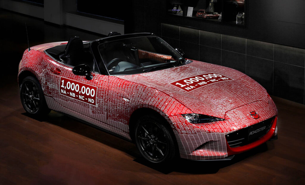 the millionth model of a mazda mx5