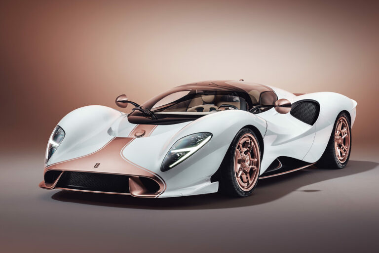 White bronze De Tomaso P72 production spec
