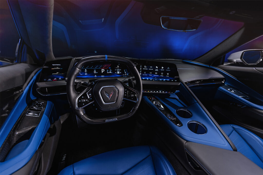 Chevrolet Corvette ZR1X interior