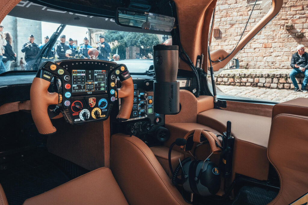 Interior of Porsche 963 RSP