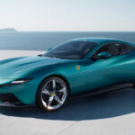 green ferrari amalfi