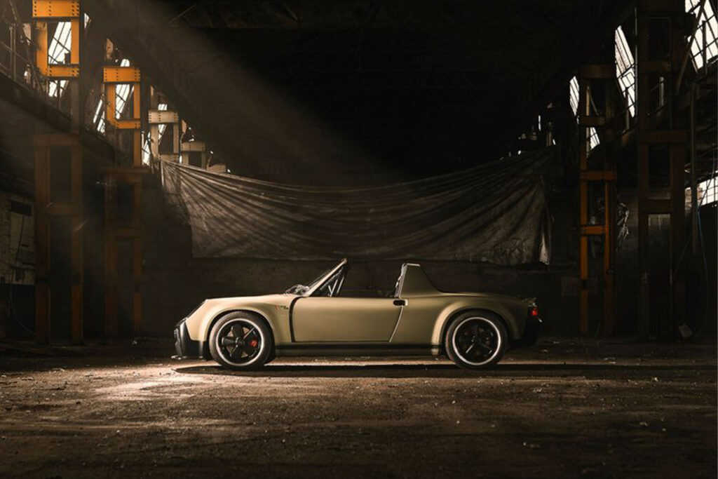 side view of Fifteen Eleven Porsche 914
