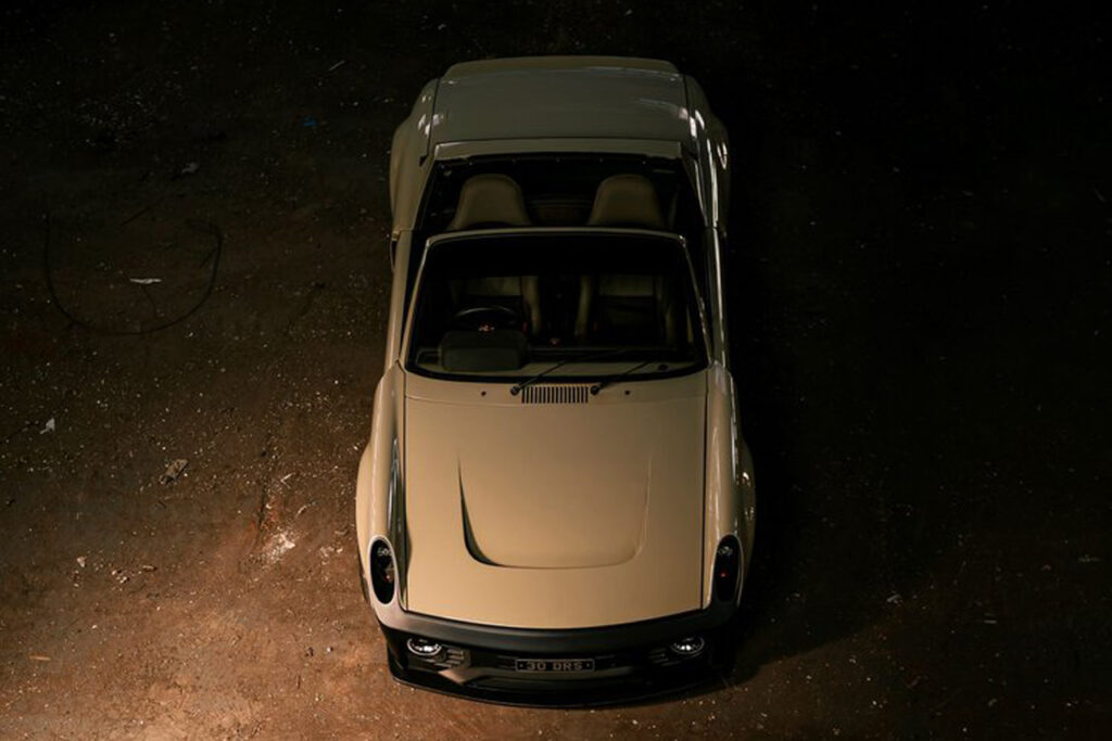 top down view of Fifteen Eleven Porsche 914