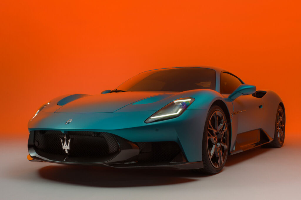 Green maserati mcpura