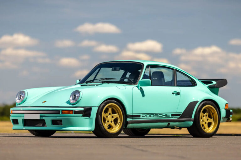 green porsche 911 tag turbo by lazante