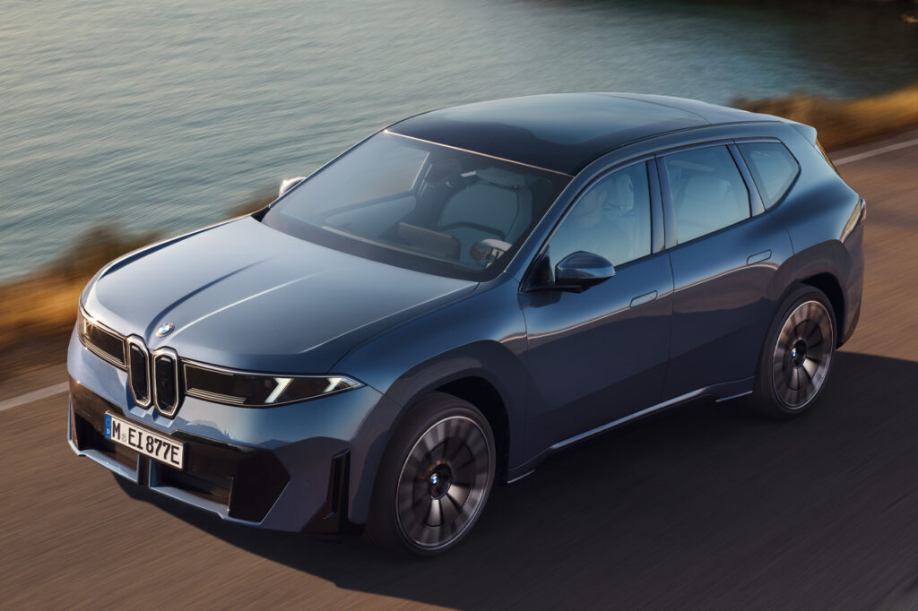 blue bmw ix3