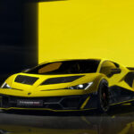 yellow and black Lamborghini fenomeno