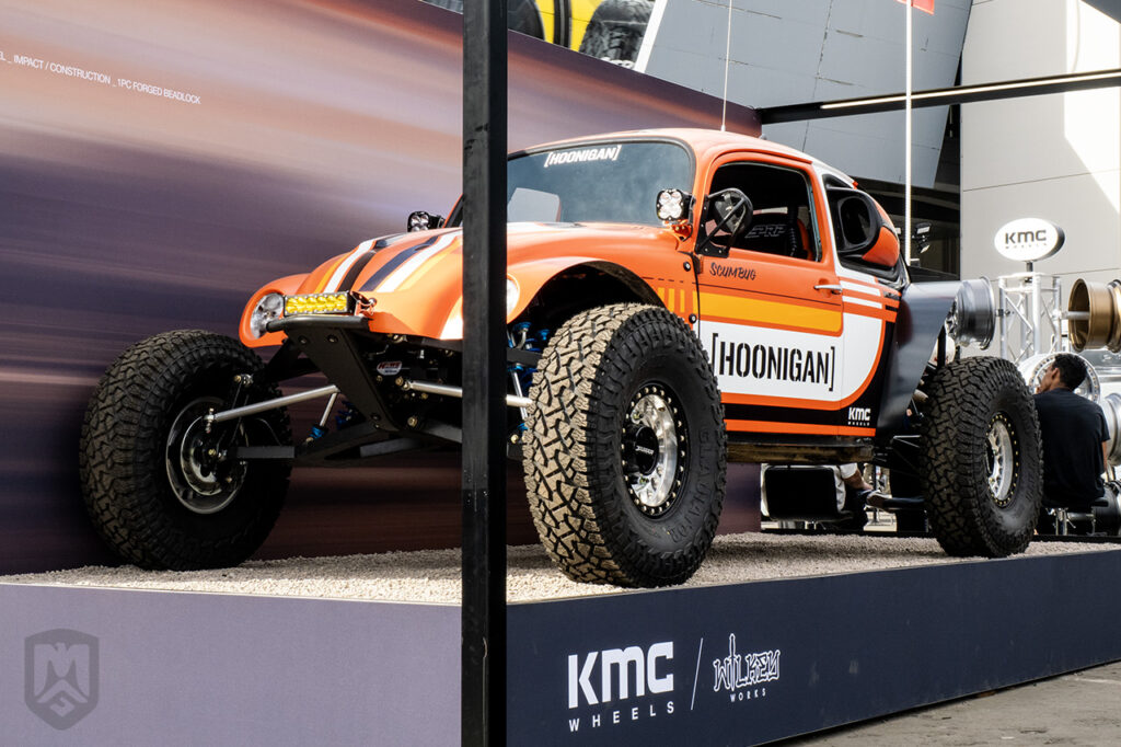 hoonigan scumbug v2 volkswagen beetle at sema 2025