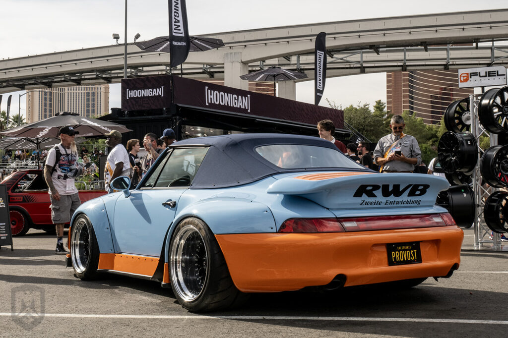 provostcustoms' RWB 1995 Porsche 911 993 Cabriolet at sema 2025