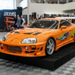 2025 SEMA Fast and Furios Toyota Supra MK4 outside Central Hall