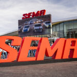 sema sign outside las vegas convention center at sema 2025