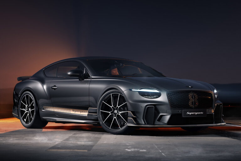 Gray Bentley Supersports