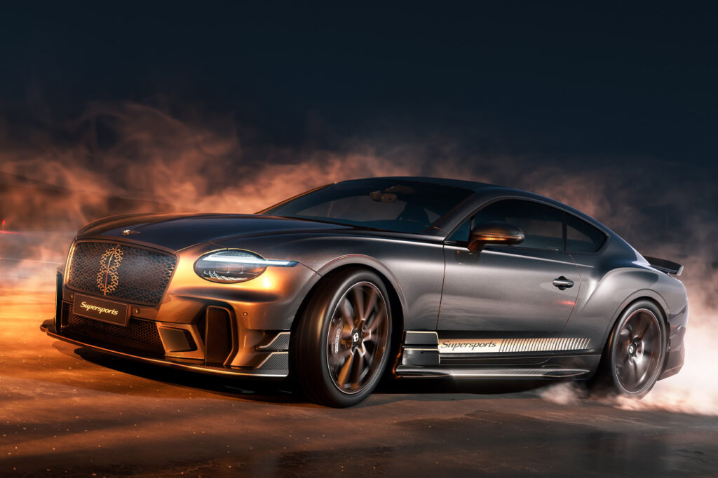 Gray Bentley Supersports