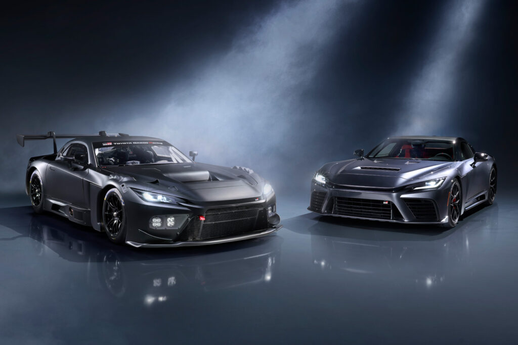 gray gazoo racing gr gt and gr gt3