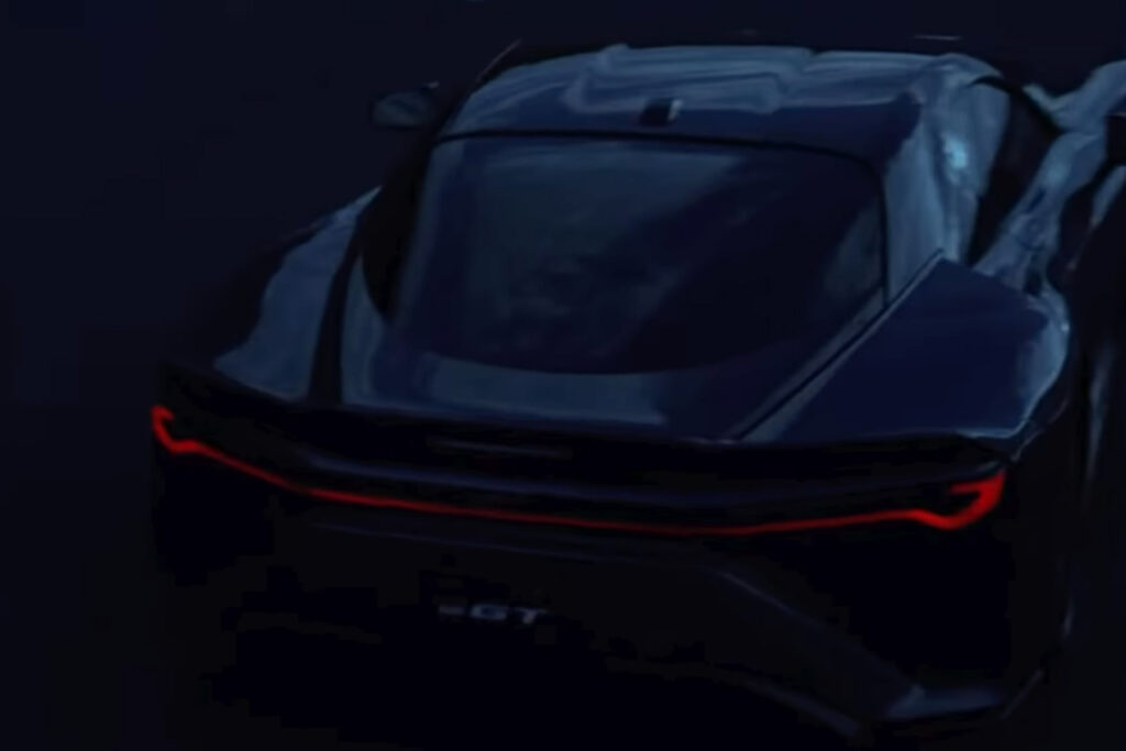 black toyota gr gt rear