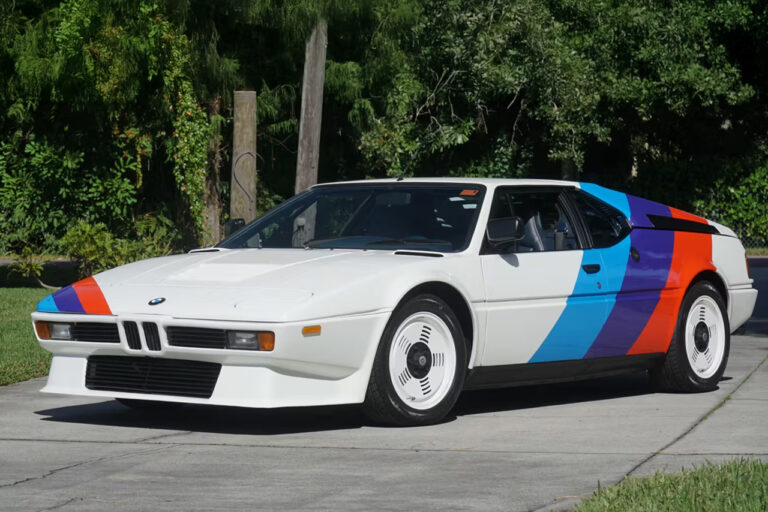 niki lauda white bmw m1