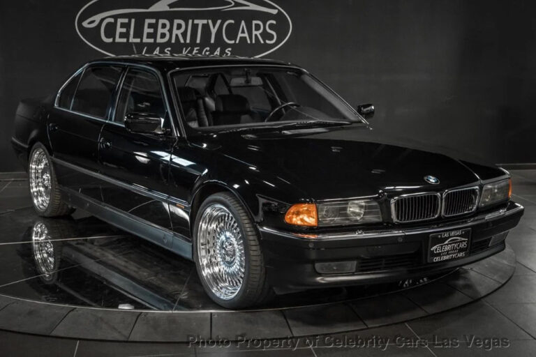 black tupac shakur 1996 BMW 750iL